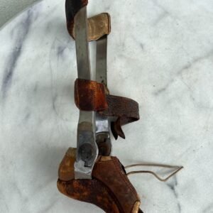 Antique Child’s Orthopedic Leg Brace & Foot Prosthetic 1920-1940s