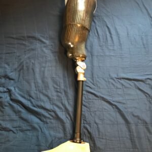 *PRICE REDUCED BRAND NEW Prosthetic leg- Titanium shaft with real carbon fiber.