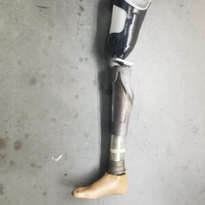 Otto Bock C-LEG Knee Prosthetic Leg. Size 27. Right. -Cracks in the plastic