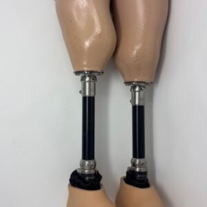 Pair Ossur Bulldog Prosthetic Legs Below The Knee LG 27R/L Kinterra Ankle Joints